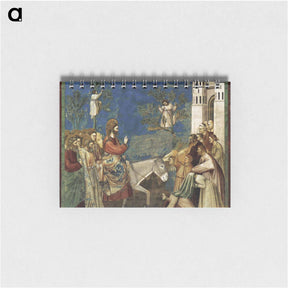 アートメモ帳-The Entry into Jerusalem - ジョット ディ ボンドーネ Memo.