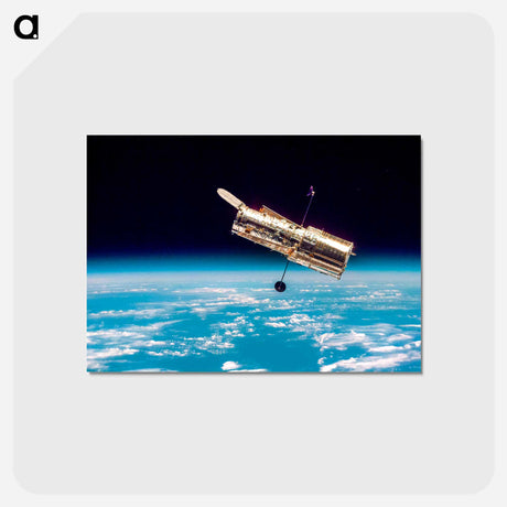 アートポストカード-Hubble's Vantage
 - ハッブル画像 Postcard.