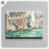 View of Venice - ジョン シンガー サージェント Canvas.