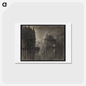 アートポストカード-The Salute from Grand Canal
 - ジョセフ ペネル Postcard.