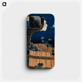 The Plate Mansion - 葛飾 北斎 Phone Case.