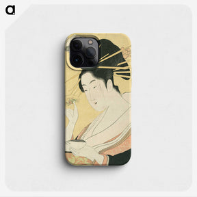 1-42_Kitagawa-Utamaro_phone