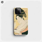 Matching Shells (Kai-awase) - 喜多川 歌麿 Phone Case.