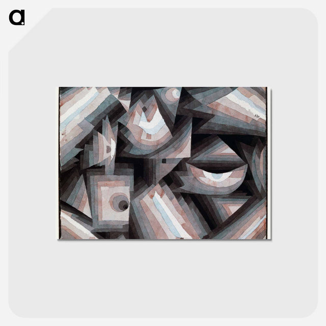 アートポストカード-Crystal Gradation
 - バーゼル美術館 Postcard.