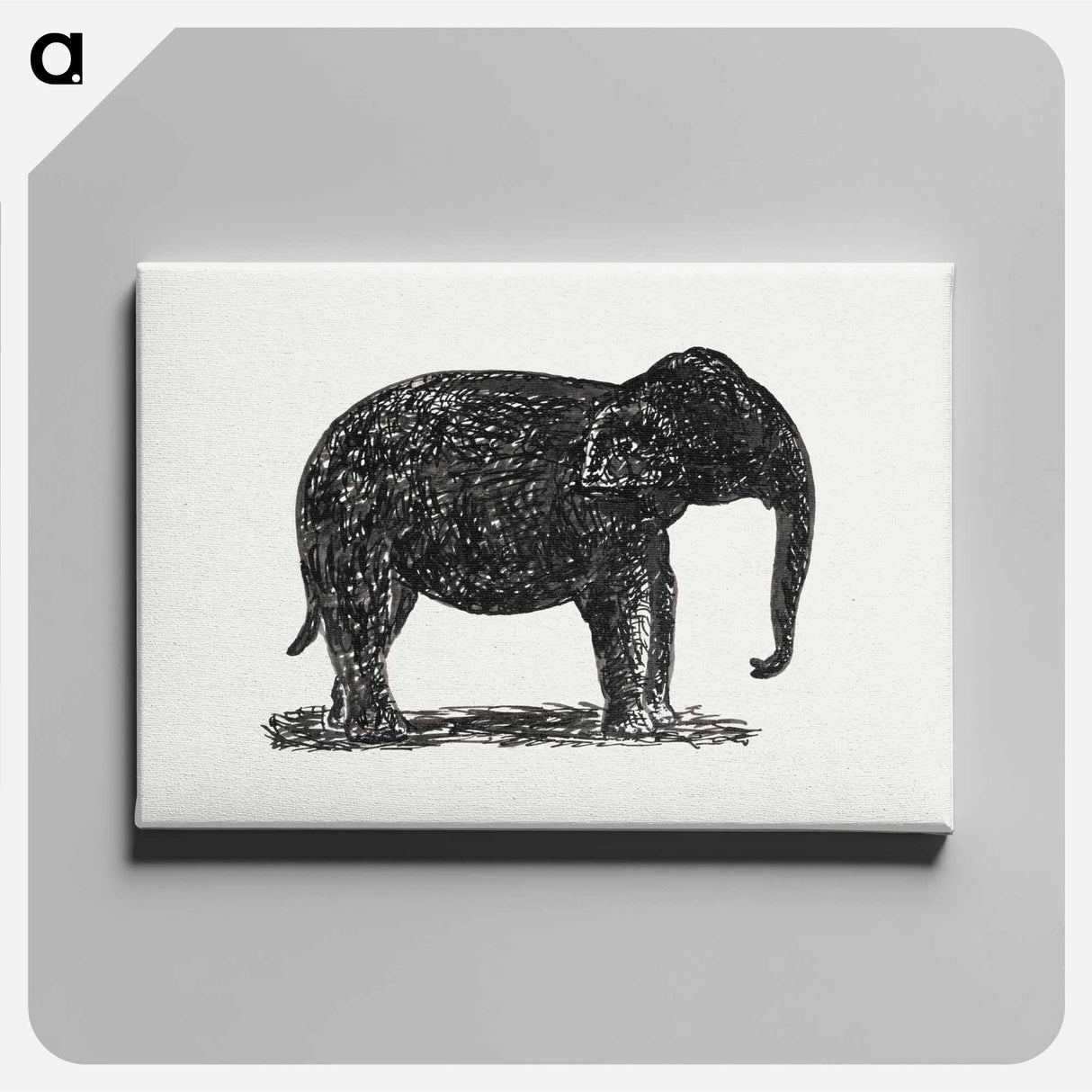 Elephant - レオ ゲステル Canvas.