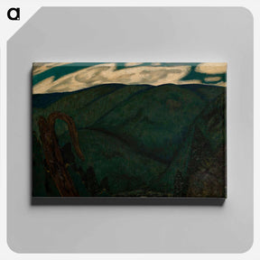 アートパネル-The Dark Mountain - マースデン ハートリー Canvas.