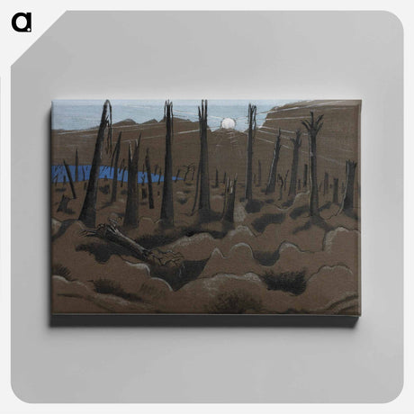 アートパネル-Sunrise, Inverness Copse - ポール ナッシュ Canvas.