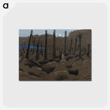 アートポストカード-Sunrise, Inverness Copse - ポール ナッシュ Postcard.