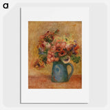 Vase of Flowers - Pierre-Auguste Renoir Poster.