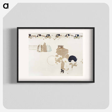 Promenade des nourrices, frise des fiacres
 - ピエール ボナール Poster.