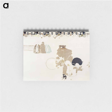 アートメモ帳-Promenade des nourrices, frise des fiacres
 - ピエール ボナール Memo.