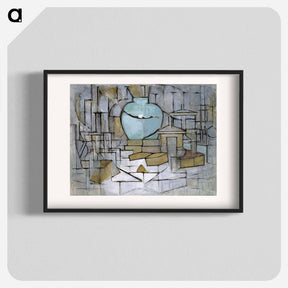 アートポスター-Still Life with Gingerpot II - ピエト モンドリアン Poster.