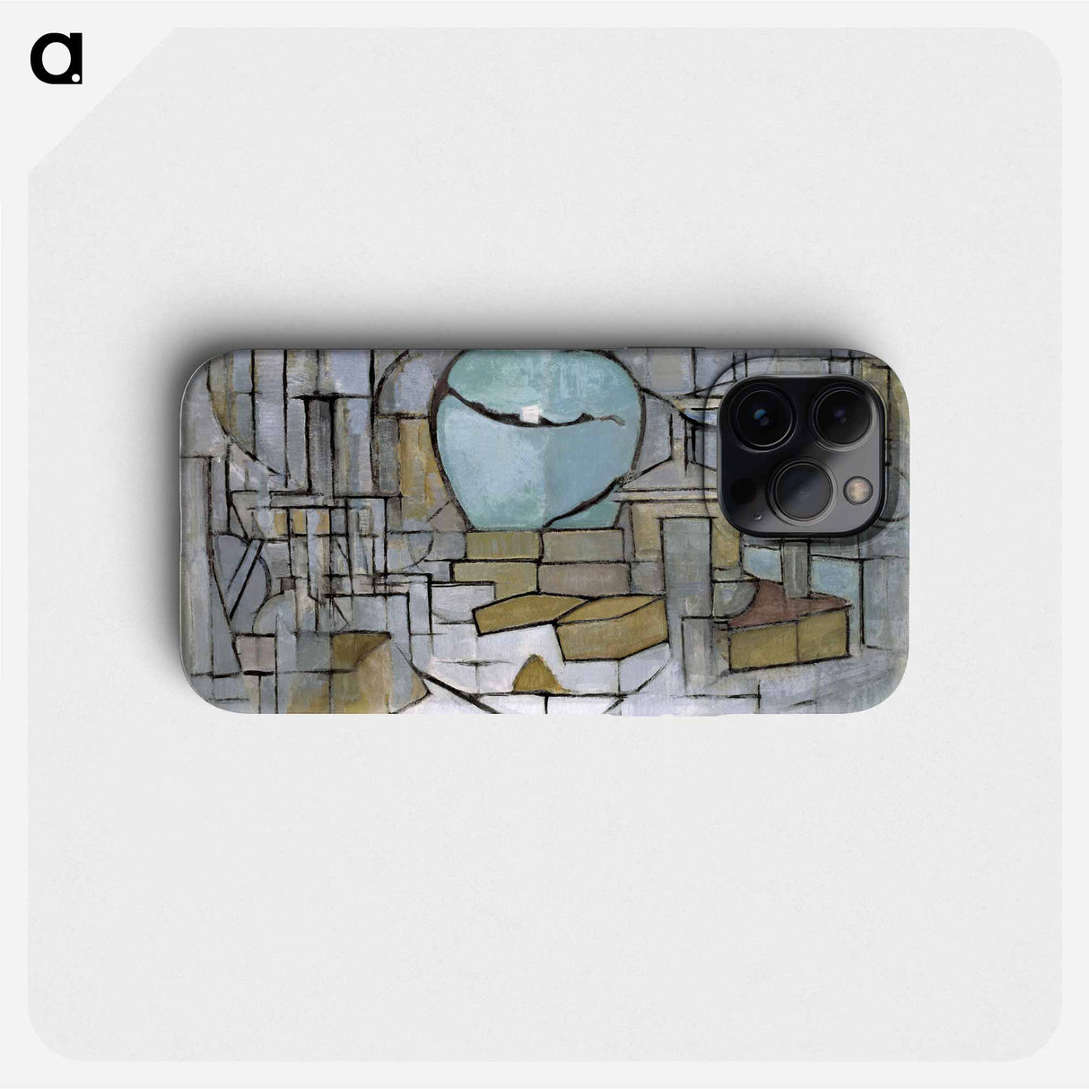 Still Life with Gingerpot II - Piet Mondrian Phone Case.