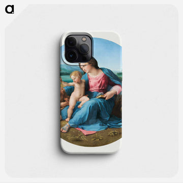 The Alba Madonna - ラファエロ サンティ Phone Case.