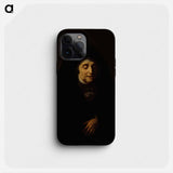 Portrait of an aged woman in oriental costume by Rembrandt van Rijn - Rembrandt van Rijn Phone Case.