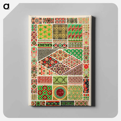 アートパネル-Nineteenth-Century Ornament
 - 装飾の文法 Canvas.