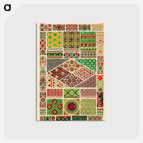 アートポストカード-Nineteenth-Century Ornament
 - 装飾の文法 Postcard.
