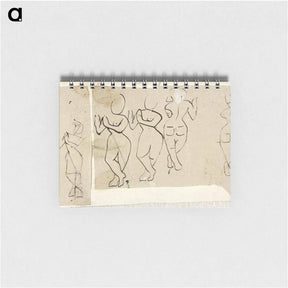 アートメモ帳-Krishna playing a flute - テオ ファン ドゥースブルフ Memo.