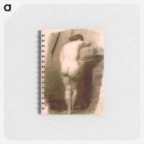 アートメモ帳-Standing Nude - トーマス エイキンズ Memo.