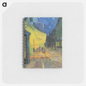 アートメモ帳-Café Terrace at Night - フィンセント ファン ゴッホ Memo.
