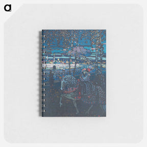 アートメモ帳-Riding couple - ワシリー カンディンスキー Memo.