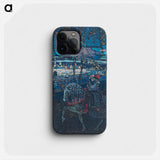 Riding couple - Wassily Kandinsky Phone Case.