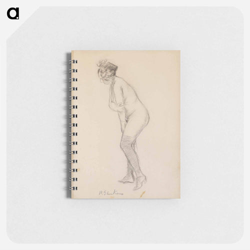 Standing Nude Woman - ウィリアム ジェームス グラッケンズ Memo.