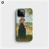 The Yellow Jacket - Winslow Homer Phone Case.