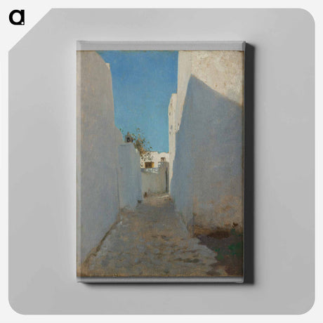 アートパネル-A Moroccan Street Scene
 - イェール大学アートギャラリー Canvas.