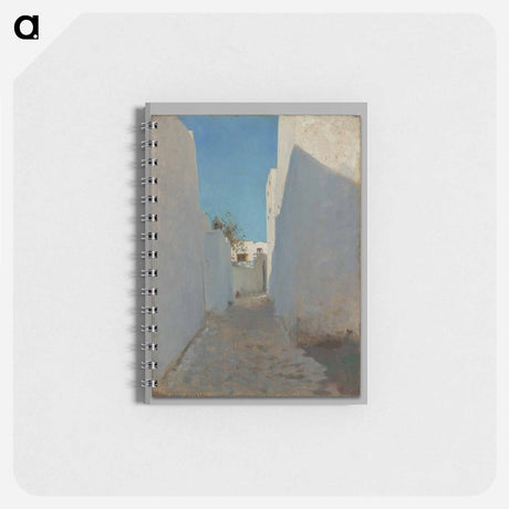 アートメモ帳-A Moroccan Street Scene
 - イェール大学アートギャラリー Memo.