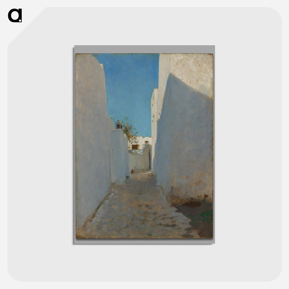 アートポストカード-A Moroccan Street Scene
 - イェール大学アートギャラリー Postcard.