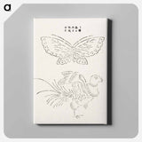 Butterfly and Crane - Yao's Camellia Canvas.