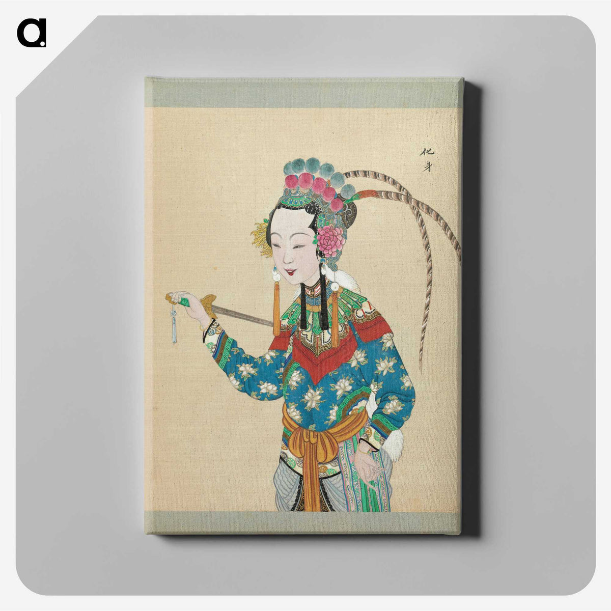 1-43_100-Portraits-of-Peking-Opera-Characters_canvas