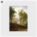 1-43_Albert-Bierstadt_postcard