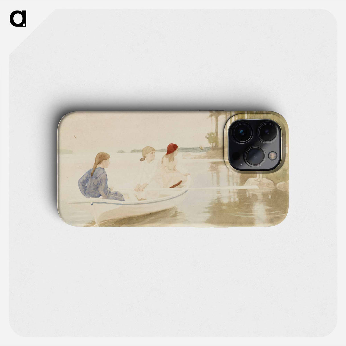 Kesäilta - アルバート エーデルフェルト Phone Case.