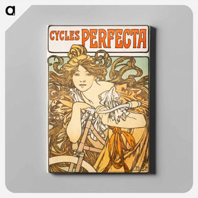 アートパネル-Cycles Perfecta - アルフォンス ミュシャ Canvas.