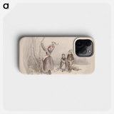 Metsästä puita varastavia lapsia - アンダース エクマン Phone Case.