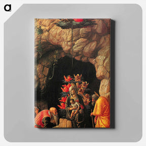 アートパネル-Adoration of the Magi - アンドレア マンテーニャ Canvas.