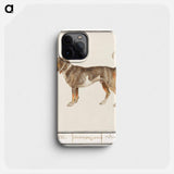 Beagle or Braque - アンセルムス ボエティウス デ ブート Phone Case.