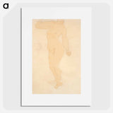 アートポスター-Standing Nude - オーギュスト ロダン Poster.
