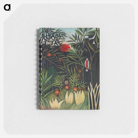 アートメモ帳-Monkeys and Parrot in the Virgin Forest
 - バーンズ・コレクション Memo.