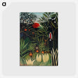 アートポストカード-Monkeys and Parrot in the Virgin Forest
 - バーンズ・コレクション Postcard.