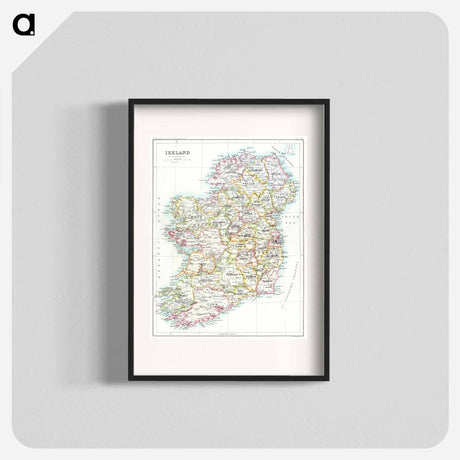 アートポスター-Gazetteer of the British Isles
 - 大英図書館 Poster.