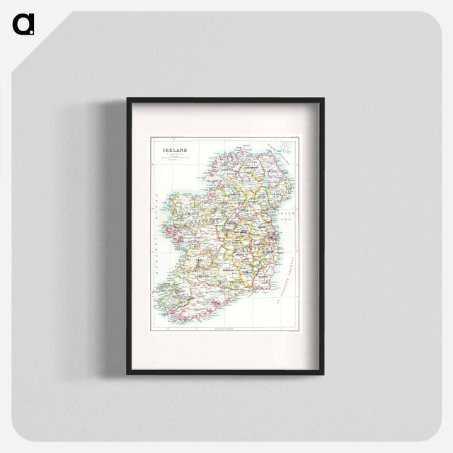 アートポスター-Gazetteer of the British Isles
 - 大英図書館 Poster.