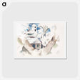 アートポストカード-Bermuda No. 1, Tree and House - チャールズ デムス Postcard.