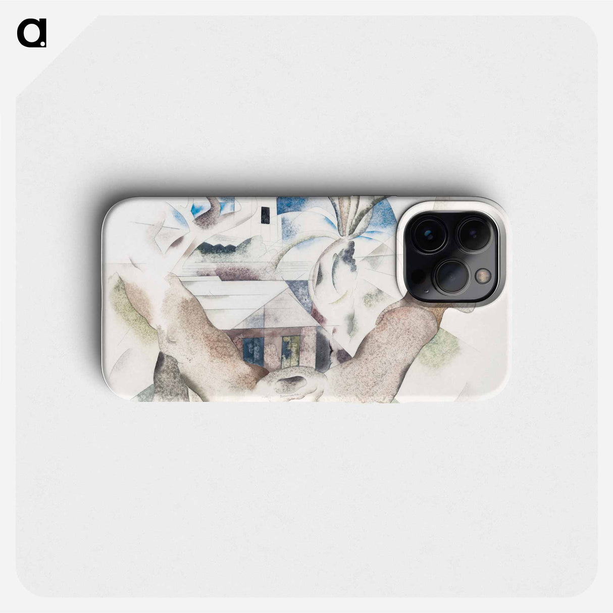 Bermuda No. 1, Tree and House - Charles Demuth Phone Case.