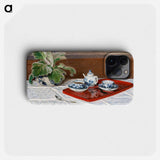 Still Life, Tea Service - Claude Monet Phone Case.