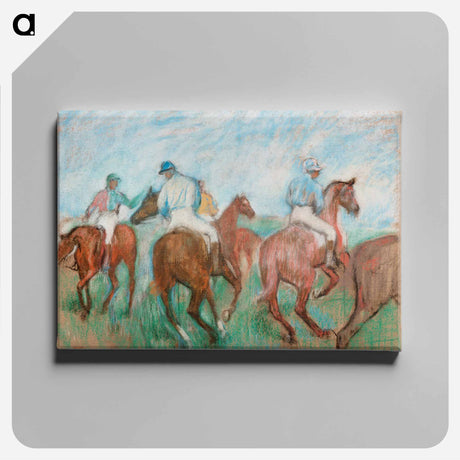 アートパネル-Jockeys
 - ダラス美術館 Canvas.