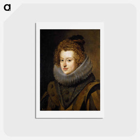 アートポストカード-The Infanta Maria of Austria - ディエゴ ベラスケス Postcard.