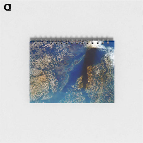 アートメモ帳-Lower Chesapeake Bay
 - 上空からの地球 Memo.